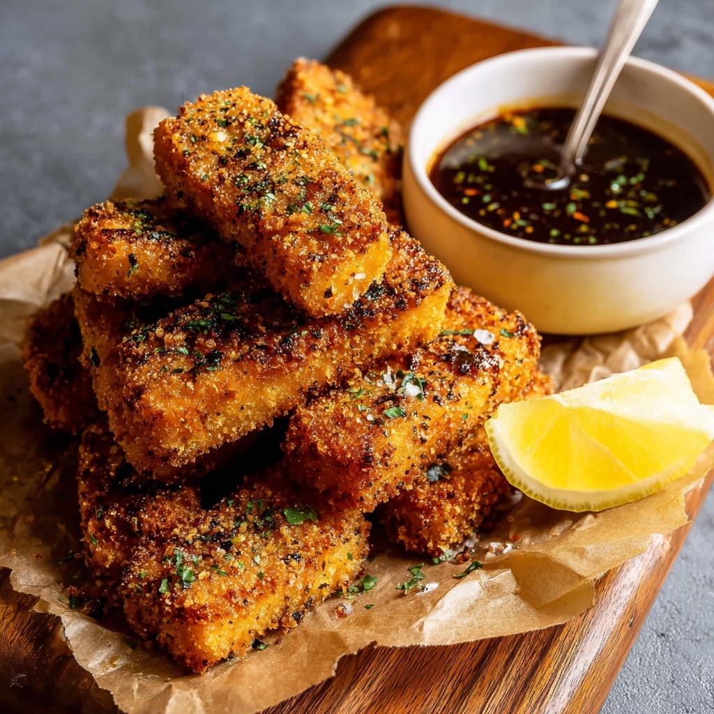 Crispy Hot Honey Salmon Tenders Recipe - Recipe Image