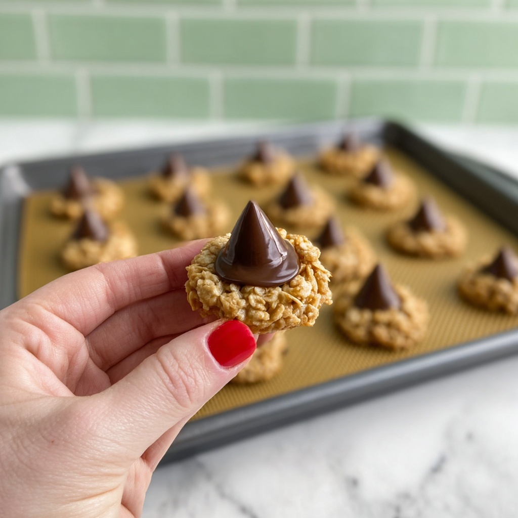 No Bake Peanut Butter Blossoms Recipe - Recipe Image