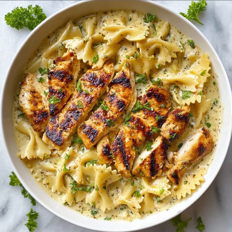 Creamy Garlic Parmesan Chicken Pasta Recipe
