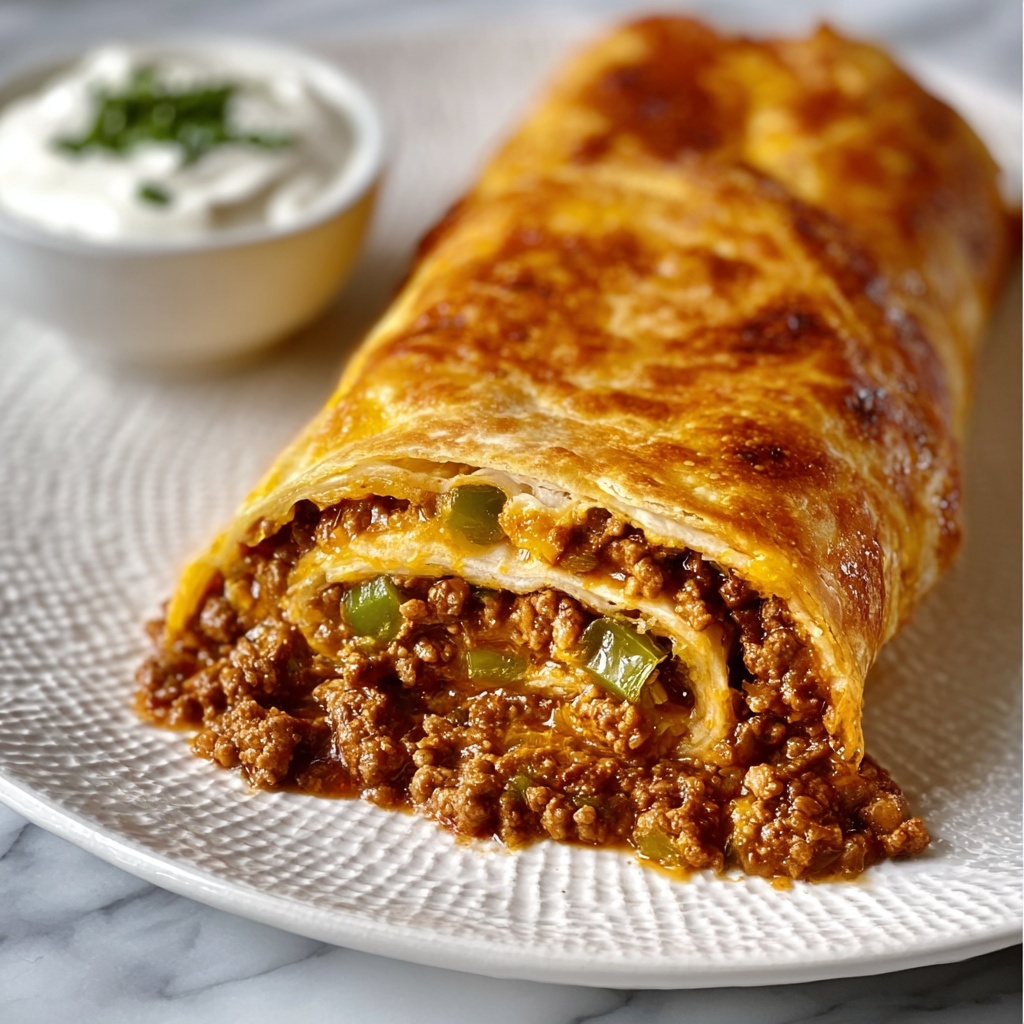 Beef and Cheese Chimichangas – A Crispy Delight Recipe - Recipe Image