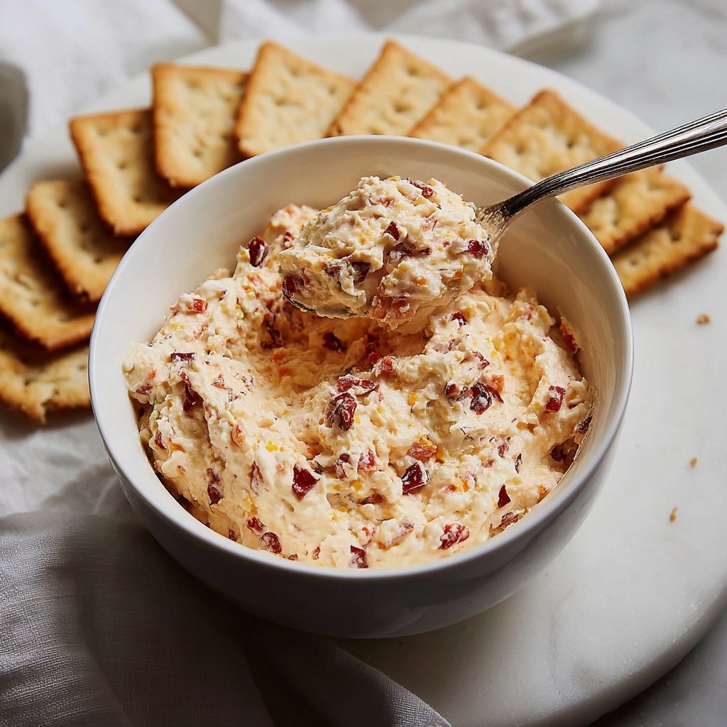Smoked Gouda Pimento Cheese Dip Recipe - Recipe Image