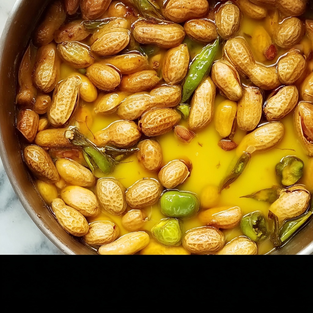 Dill Pickle Boiled Peanuts Recipe - Recipe Image