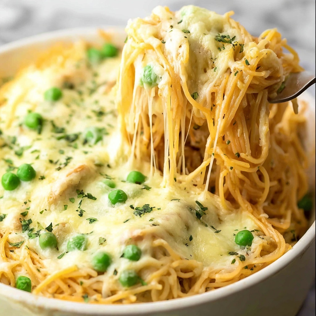 Easy Chicken Tetrazzini Recipe - Recipe Image