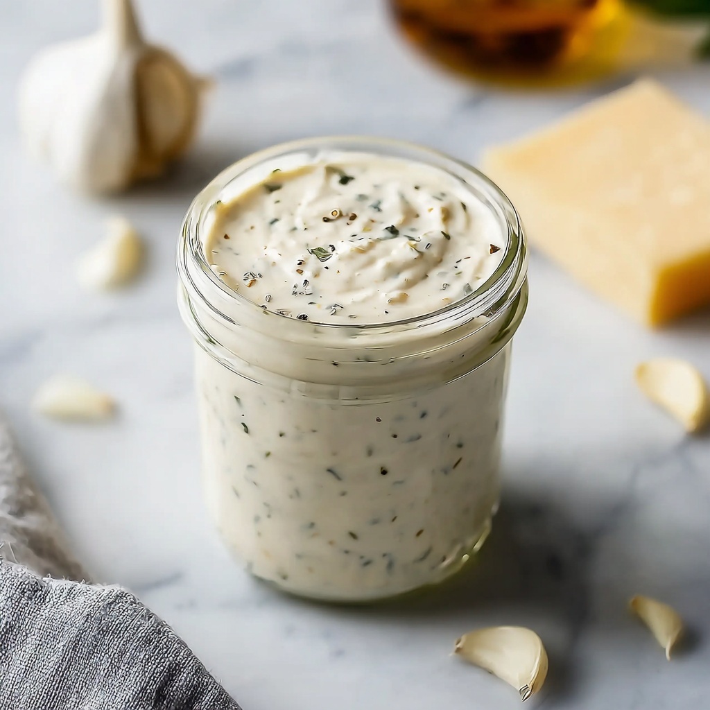 Garlic Parmesan Sauce Recipe - Recipe Image
