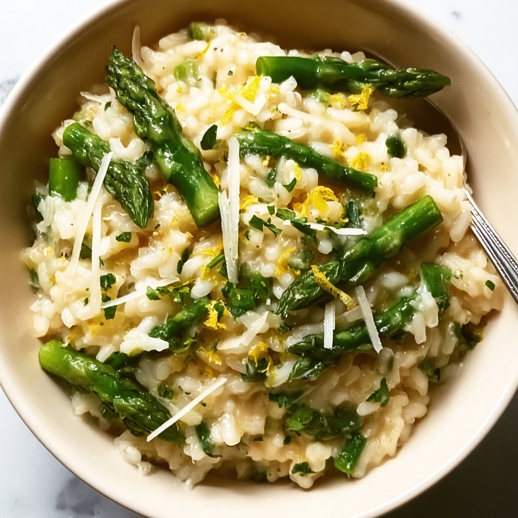 Lemon Asparagus Risotto Recipe - Recipe Image