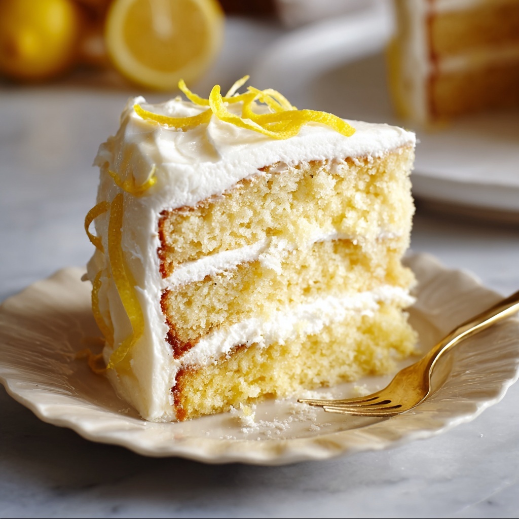 Lemon Velvet Cake with Lemon Cream Cheese Frosting Recipe - Recipe Image