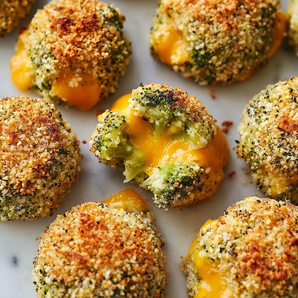 Baked Broccoli Cheese Balls Recipe - Recipe Image