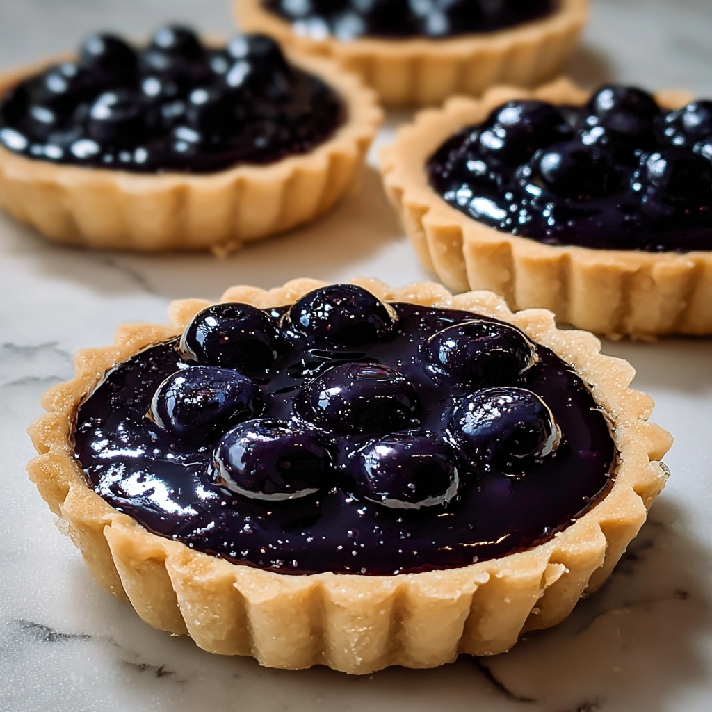 Blueberry Ganache Tart Recipe - Recipe Image