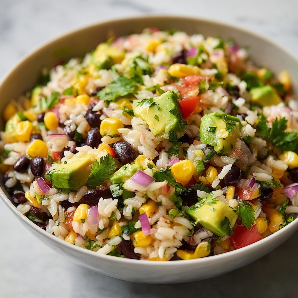 Black Bean Corn Avocado Salad Recipe - Recipe Image