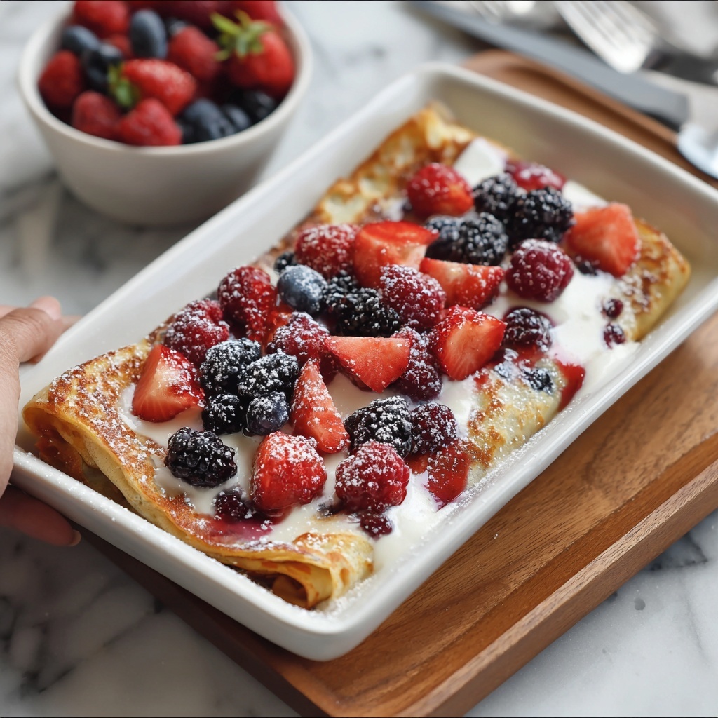 Berry French Toast Casserole Recipe - Recipe Image