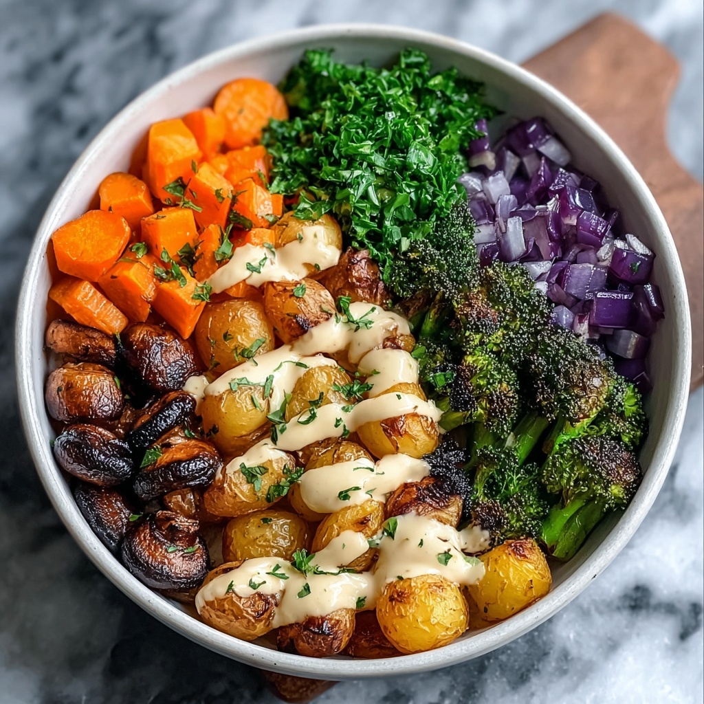Mediterranean Veggie Bowls Recipe - Recipe Image