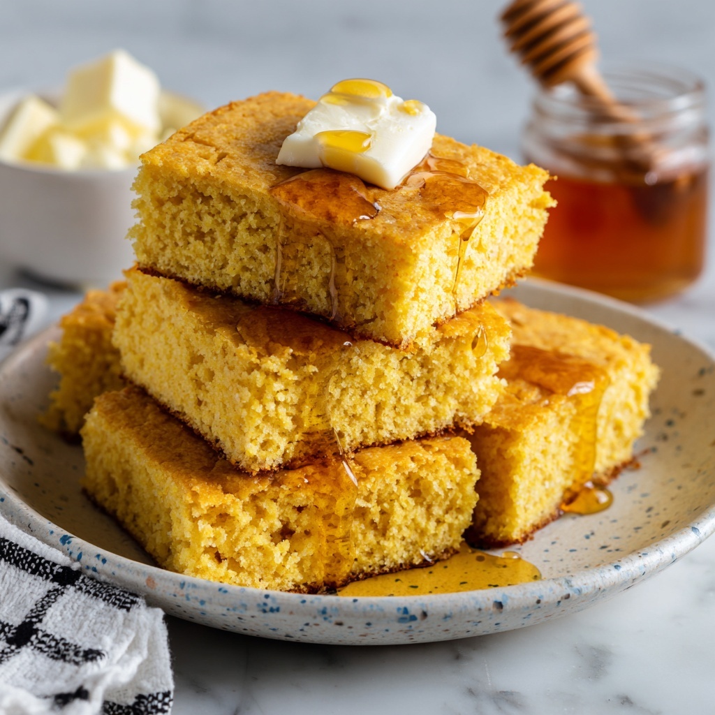 Golden Sweet Cornbread Recipe - Recipe Image