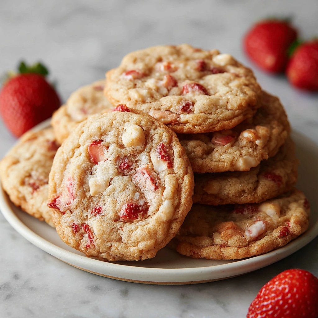 Very Strawberry Protein Cookies Recipe - Recipe Image