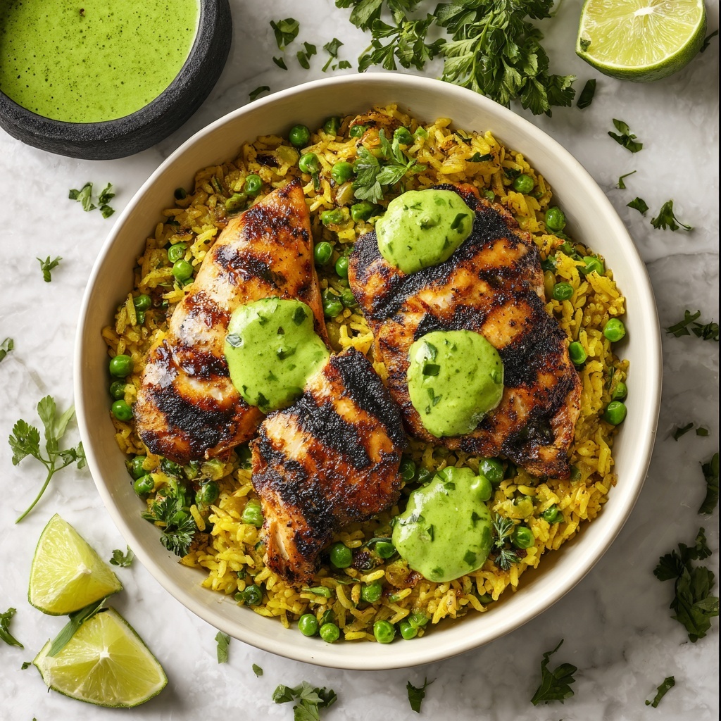 Peruvian Chicken Rice Recipe - Recipe Image