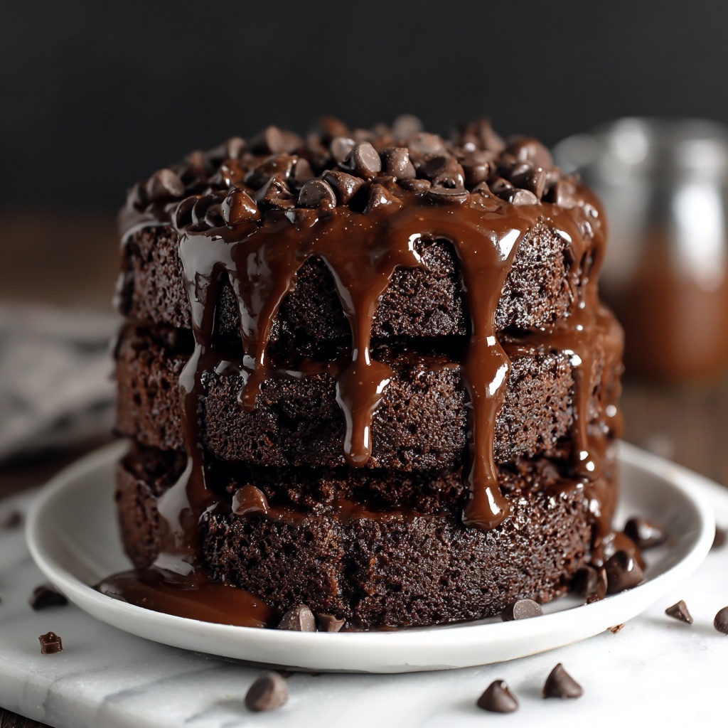 Hot Fudge Brownie Bread Recipe - Recipe Image