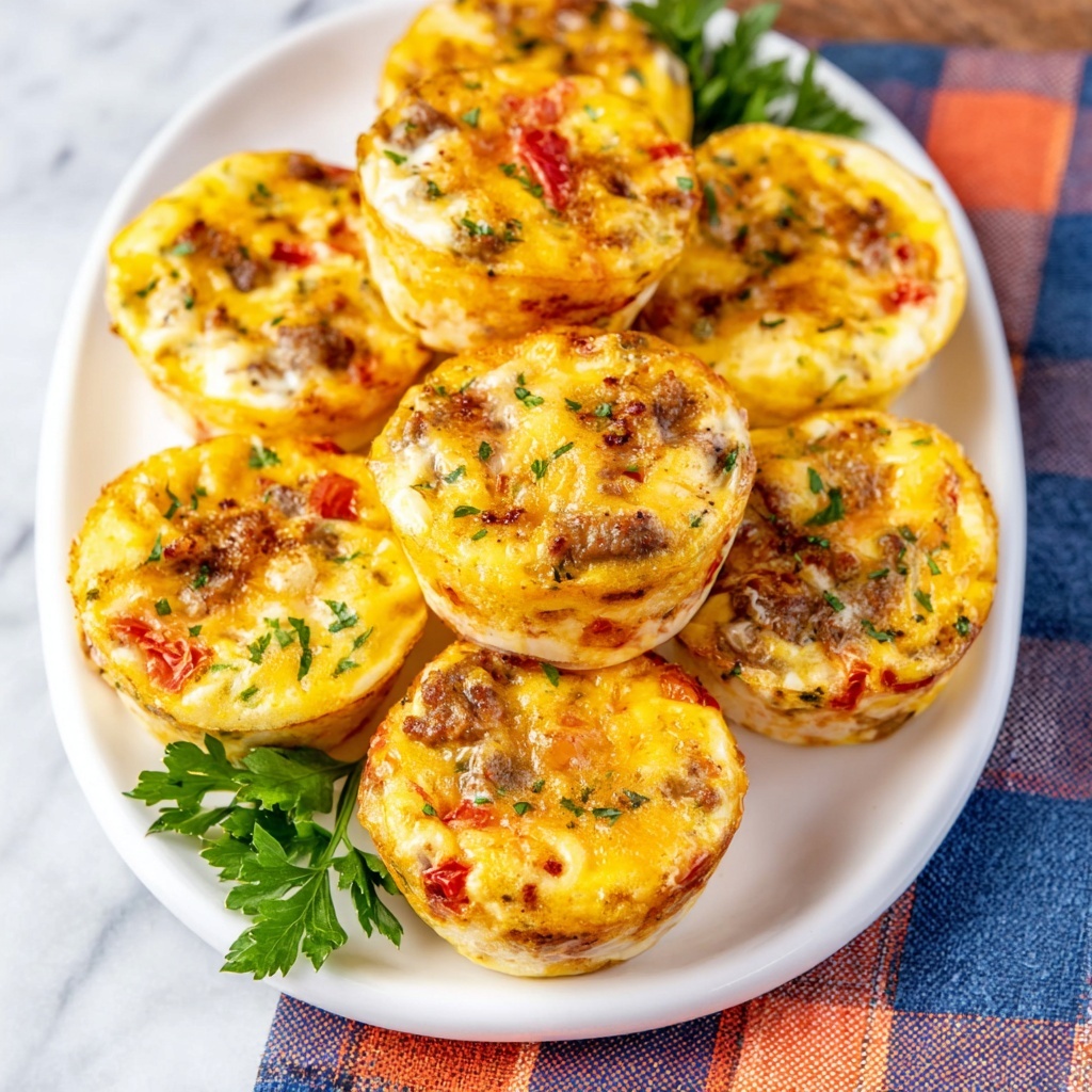 Rotel Sausage Hash Brown Breakfast Muffins Recipe - Recipe Image