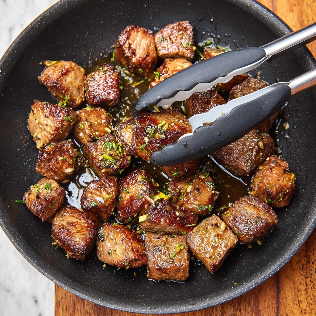 Garlic Butter Steak Bites Recipe - Recipe Image
