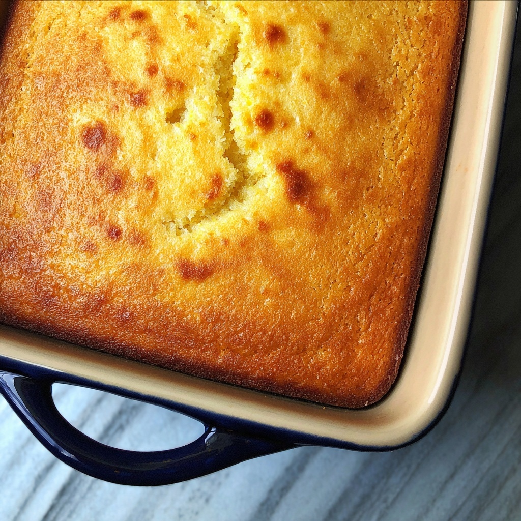 Sour Cream Cornbread Recipe - Recipe Image