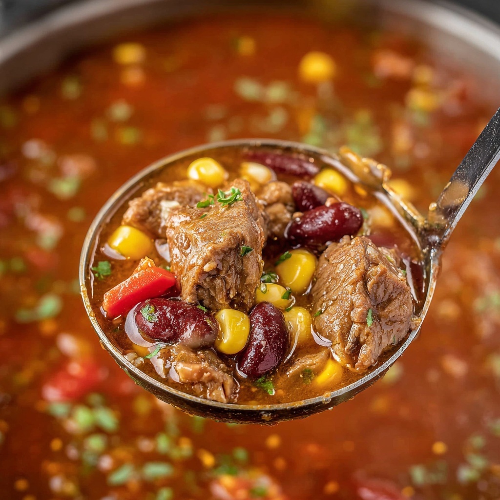 Beef Enchilada Soup Recipe - Recipe Image