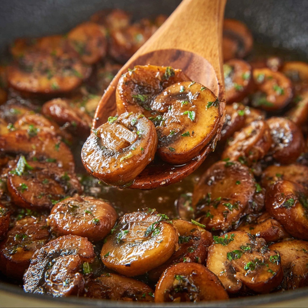 Sautéed Ranch Mushrooms Recipe - Recipe Image