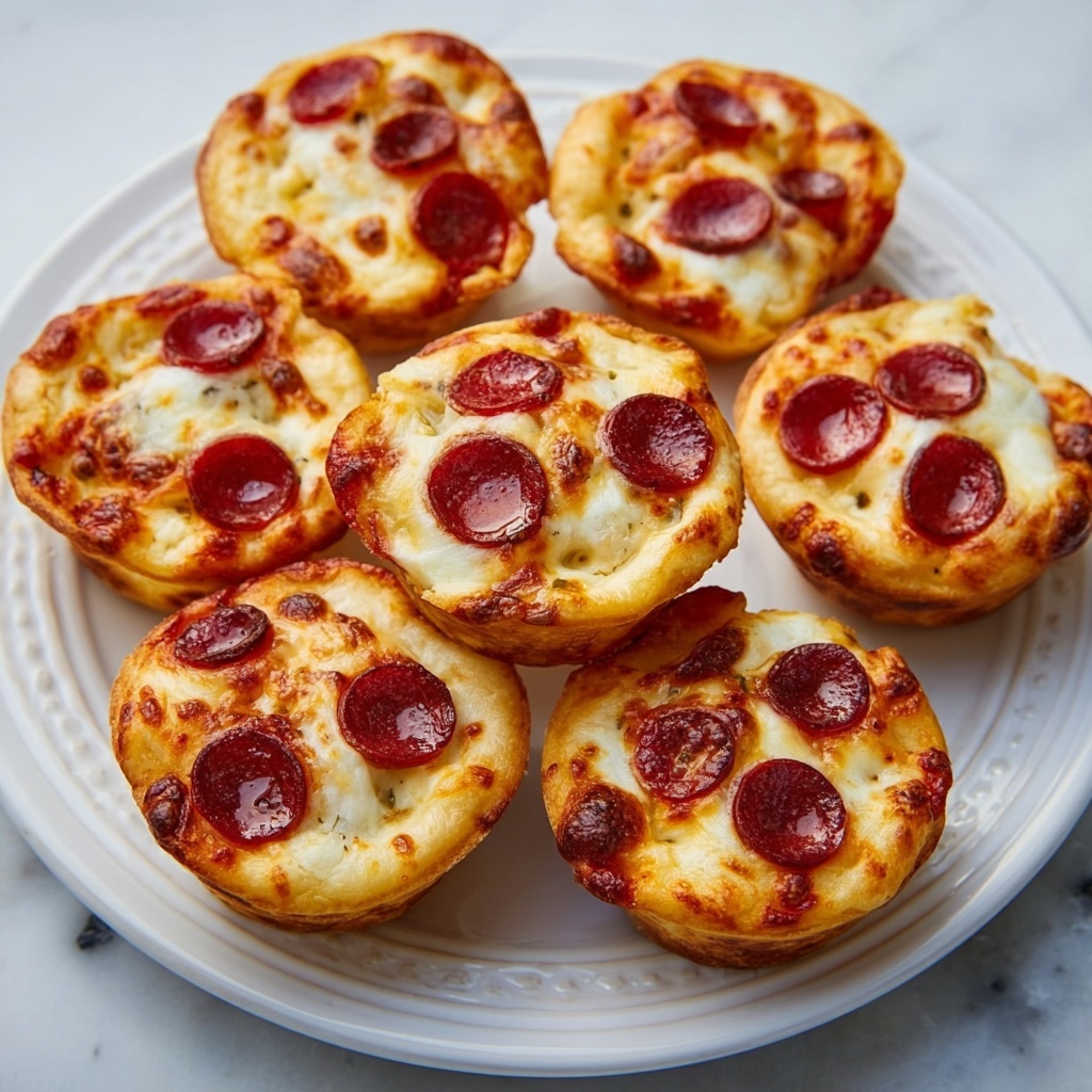 Pizza Cupcakes Recipe - Recipe Image