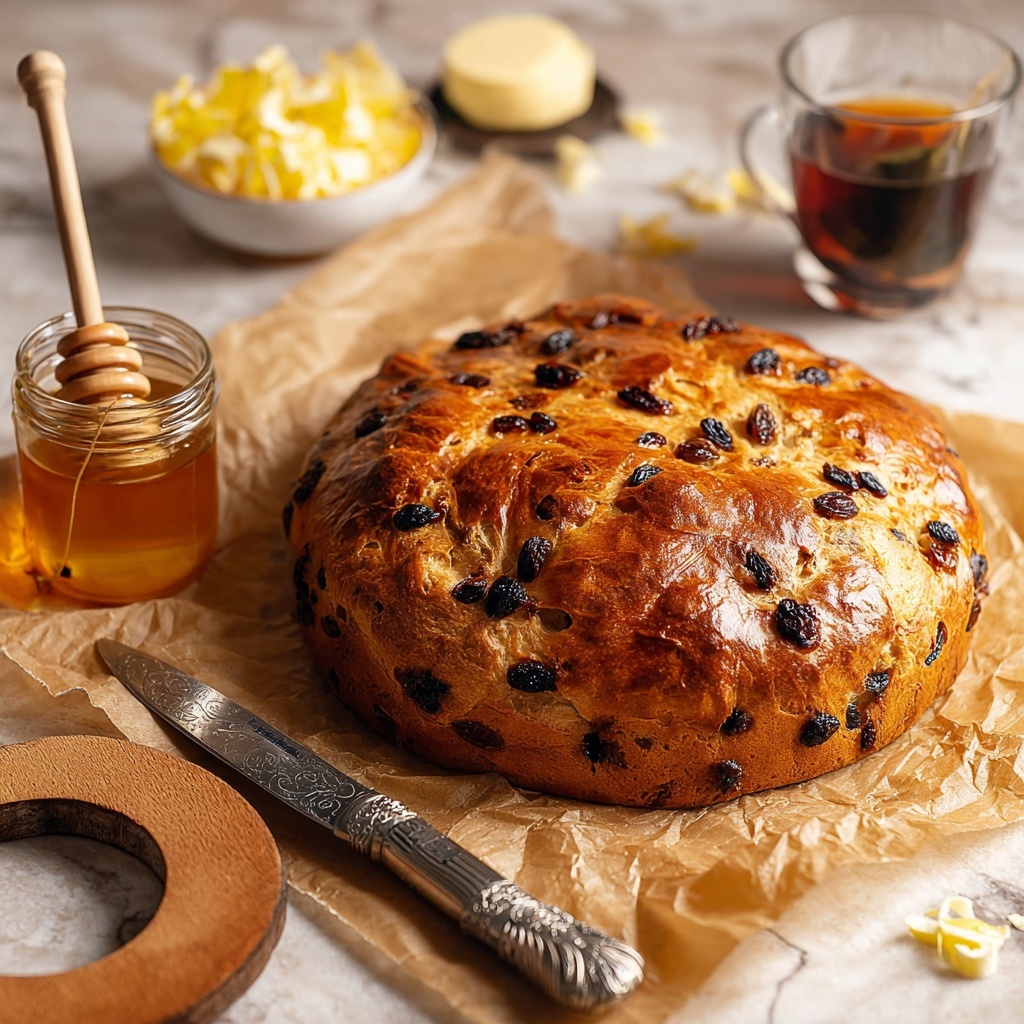 Vegan Irish Barmbrack (Fruit Loaf) Recipe - Recipe Image