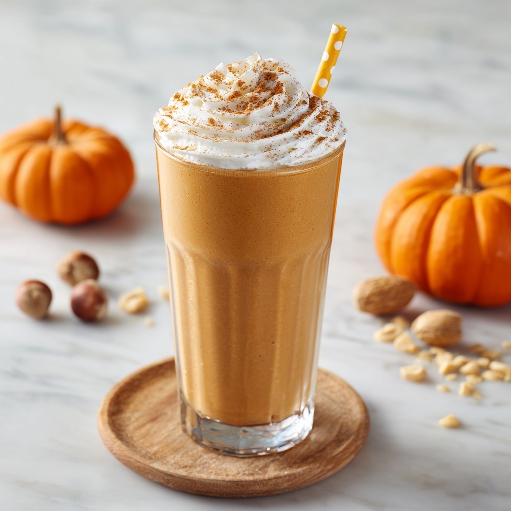 Creamy Pumpkin Pie Smoothie Recipe - Recipe Image