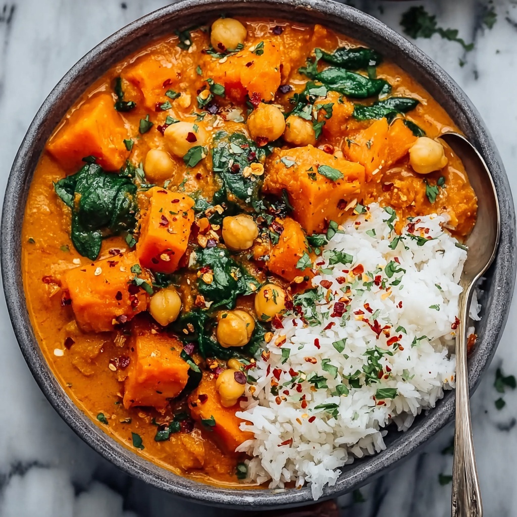 Sweet Potato and Chickpea Curry Recipe - Recipe Image