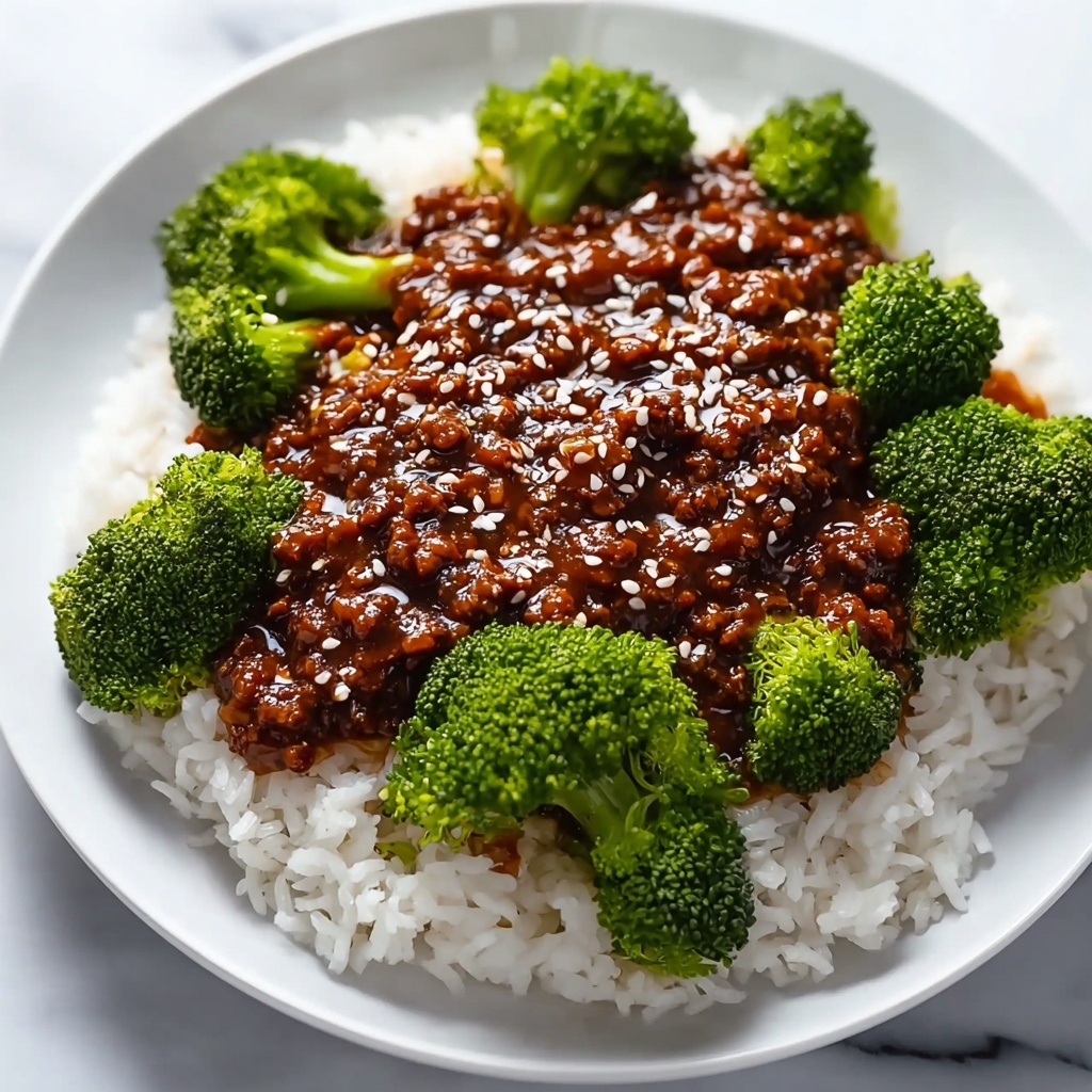 Honey Garlic Ground Beef and Broccoli Stir-Fry Recipe - Recipe Image