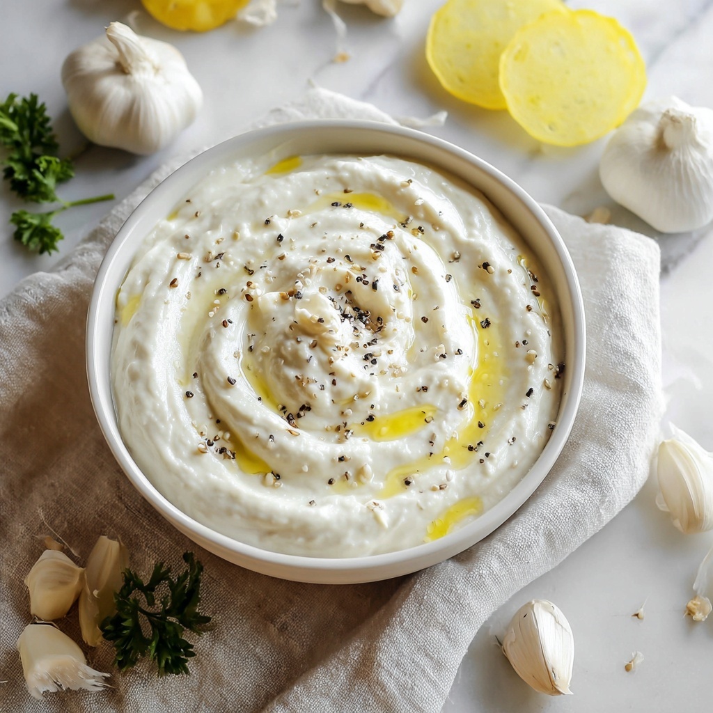 Lebanese Garlic Sauce Recipe - Recipe Image