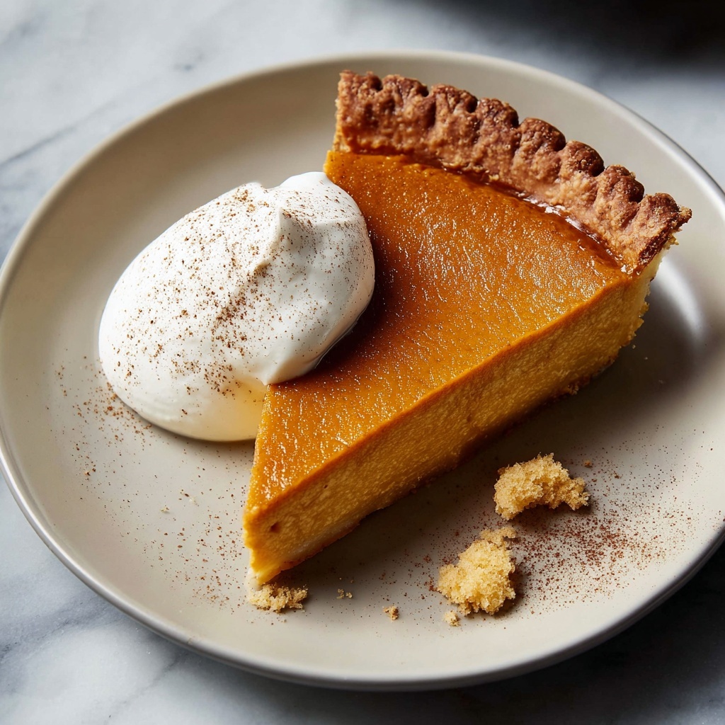 Orange Sweet Potato Custard Pie Recipe - Recipe Image