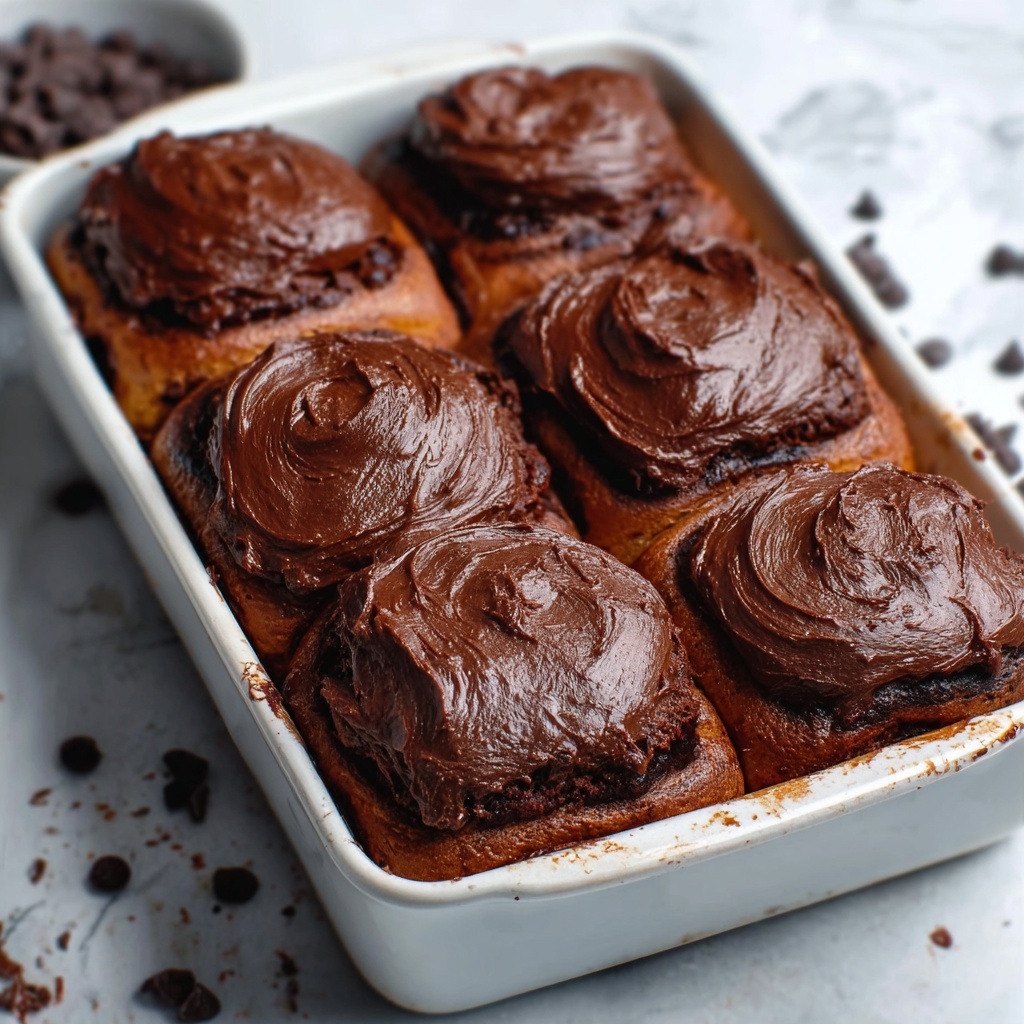 Chocolate Cinnamon Rolls Recipe - Recipe Image