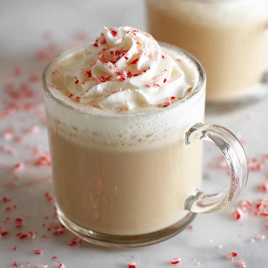 Peppermint White Hot Chocolate Recipe - Recipe Image