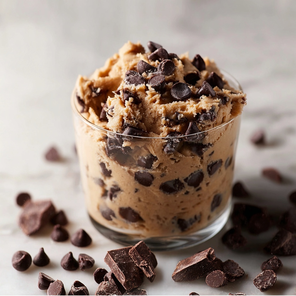Edible Brownie Batter Cookie Dough Recipe - Recipe Image