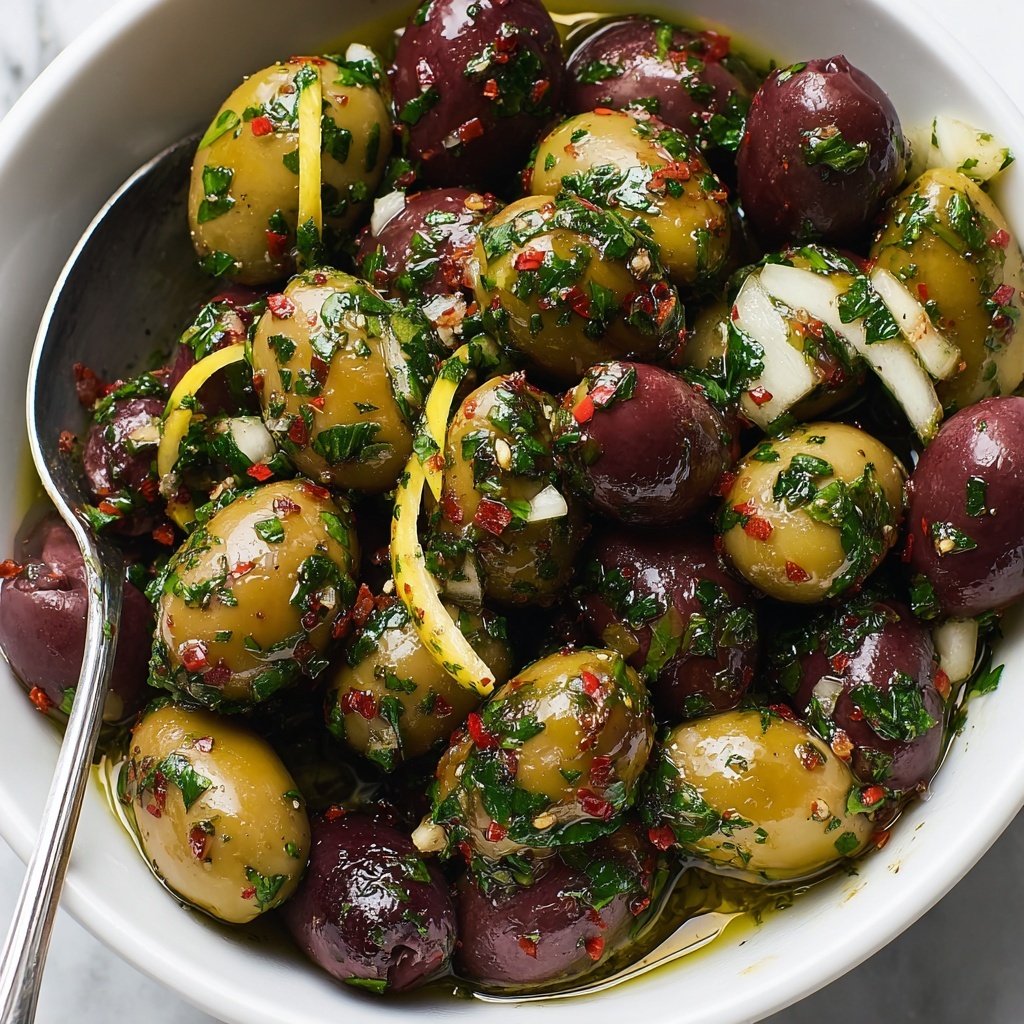 Italian Marinated Olives Recipe - Recipe Image