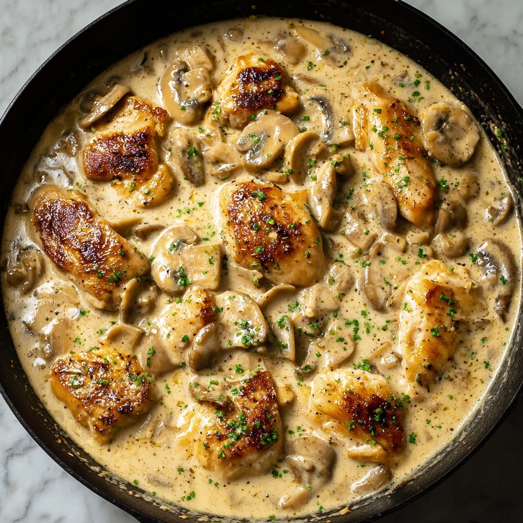 Creamy Chicken Stroganoff Recipe - Recipe Image