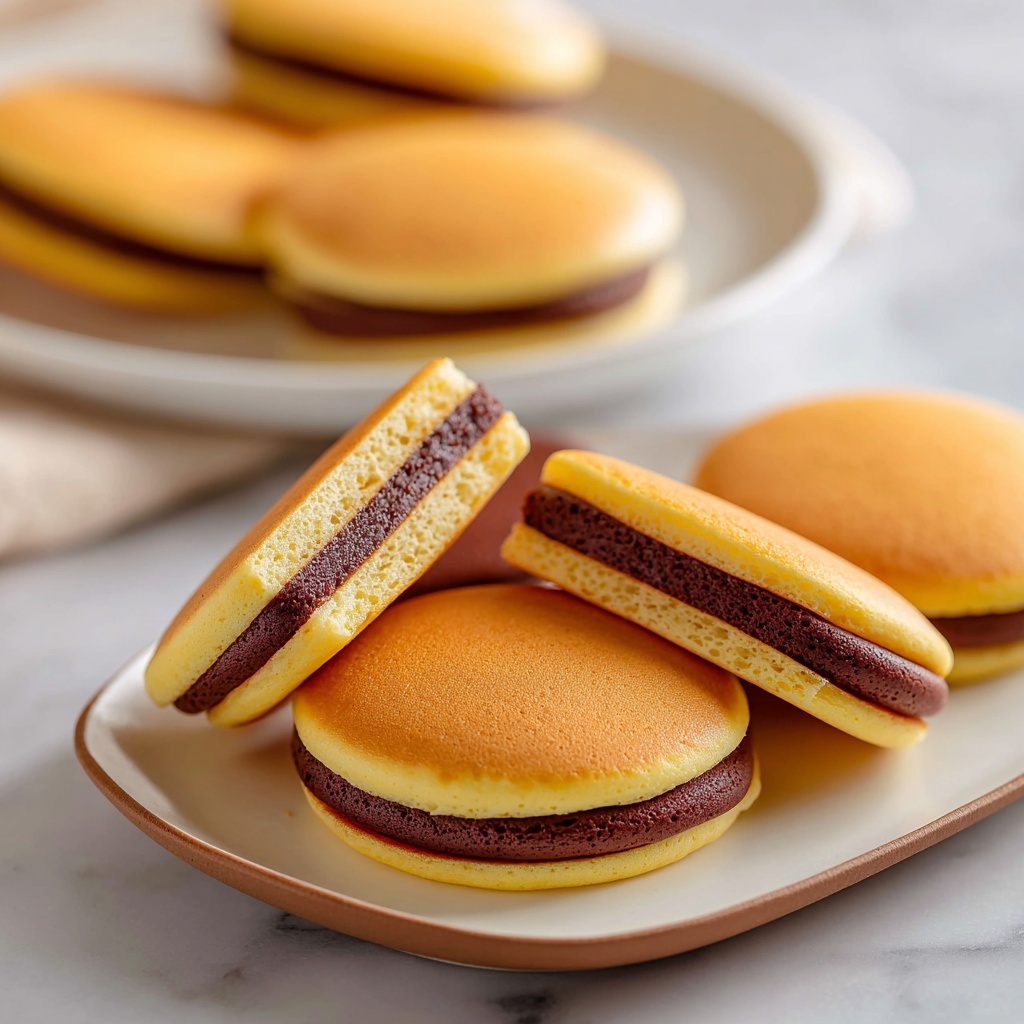 Dorayaki: Japanese Sweet-Filled Pancakes Recipe - Recipe Image