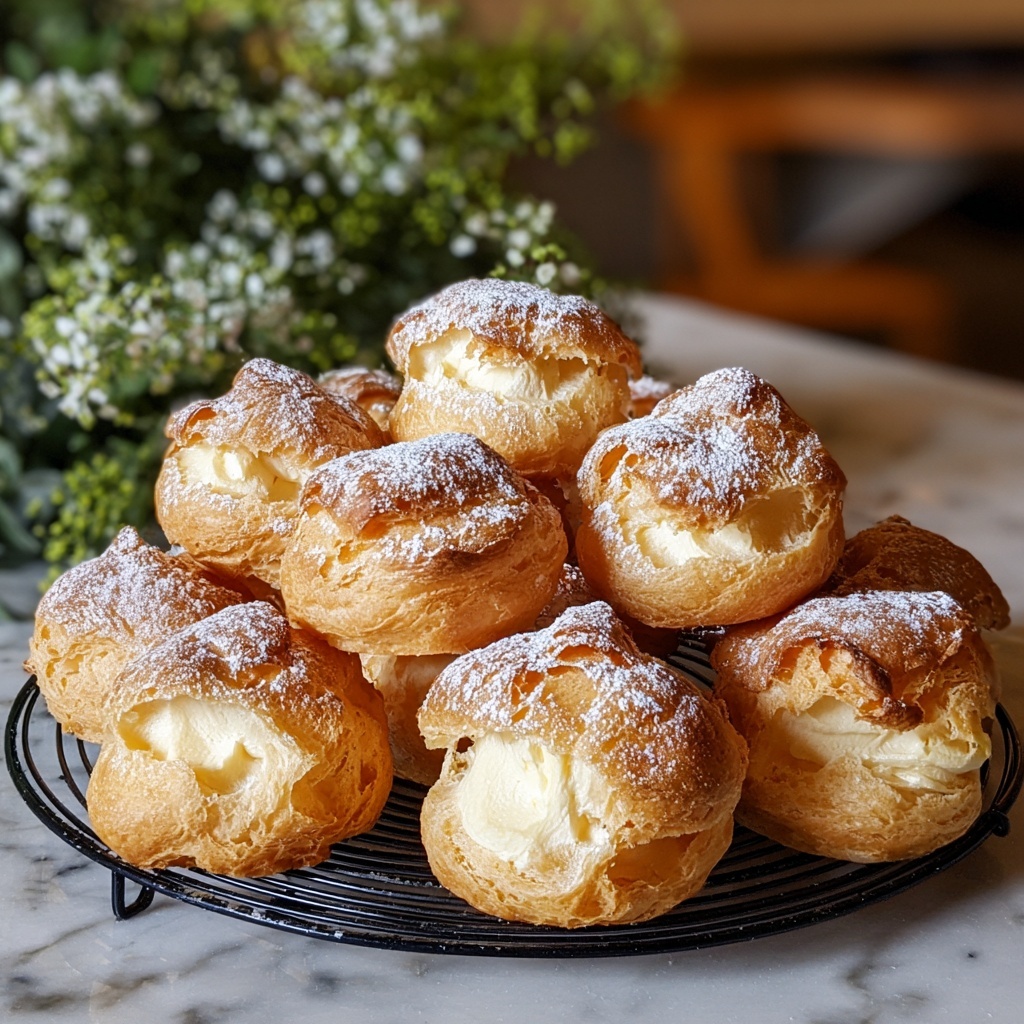 Easiest Cream Puffs Recipe - Recipe Image