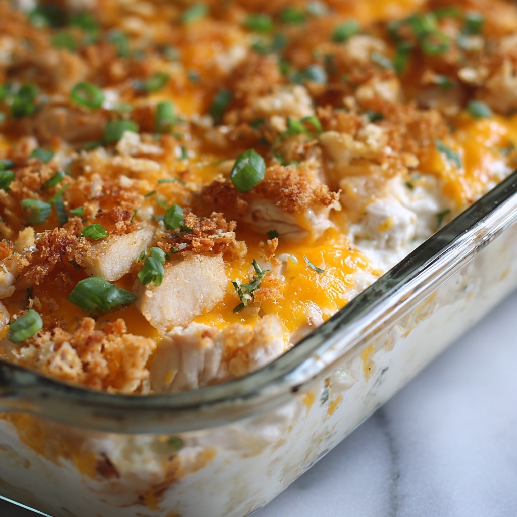 Loaded Chicken Casserole Recipe - Recipe Image