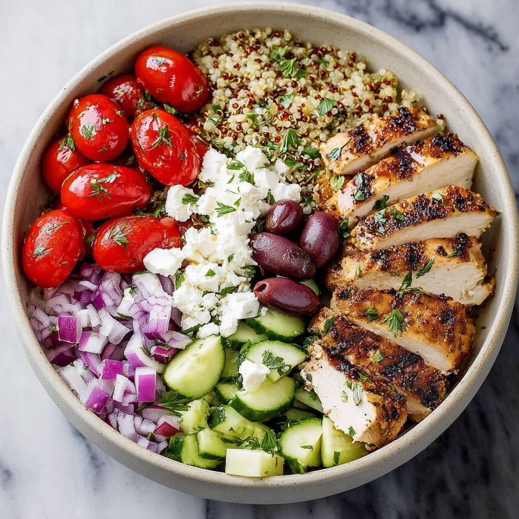 Greek Chicken Bowl Recipe - Recipe Image
