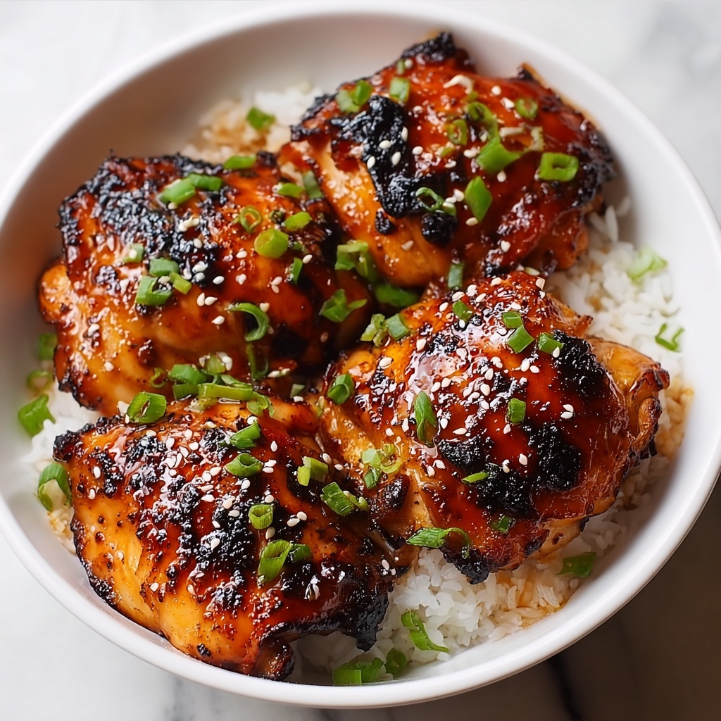 Sweet and Spicy Sticky Chicken Recipe - Recipe Image