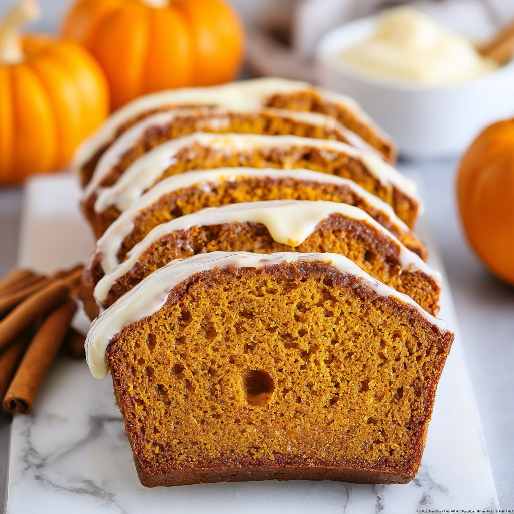 Cream Cheese-Filled Pumpkin Bread Recipe - Recipe Image