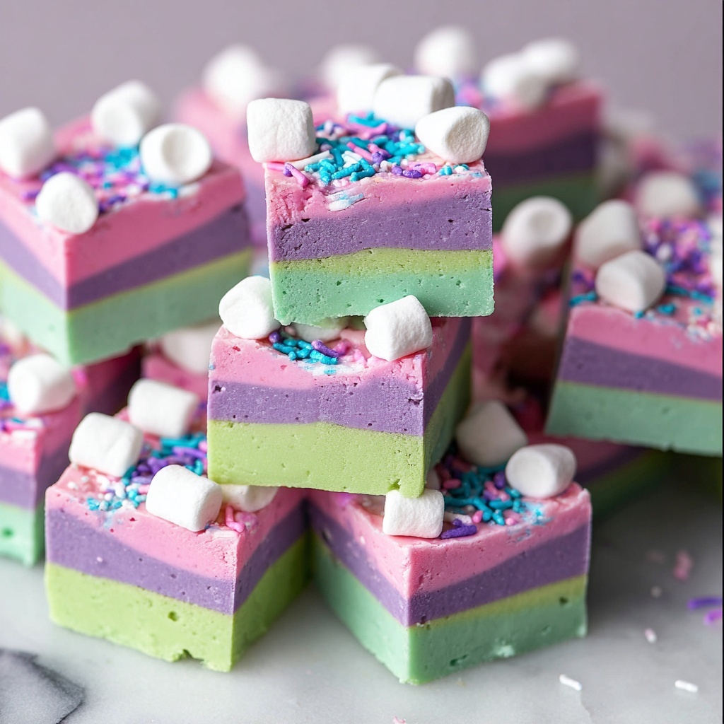 Unicorn Fudge Recipe - Recipe Image