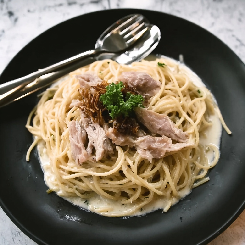 Classic Spaghetti Carbonara Recipe - Recipe Image
