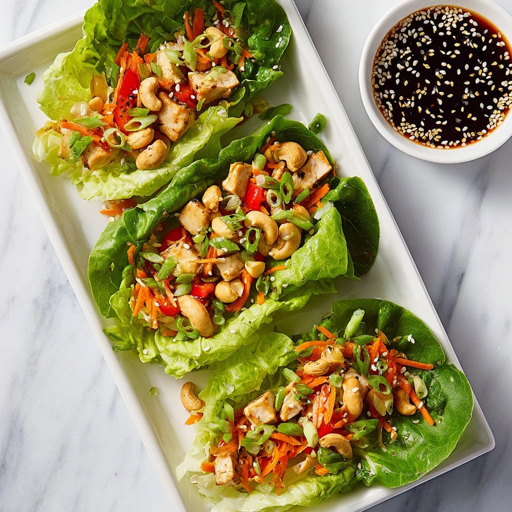 Teriyaki Chicken Lettuce Wraps Recipe - Recipe Image