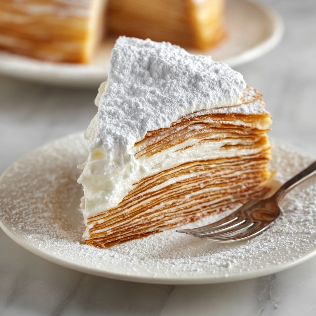 Mille Crêpe Cake Recipe - Recipe Image