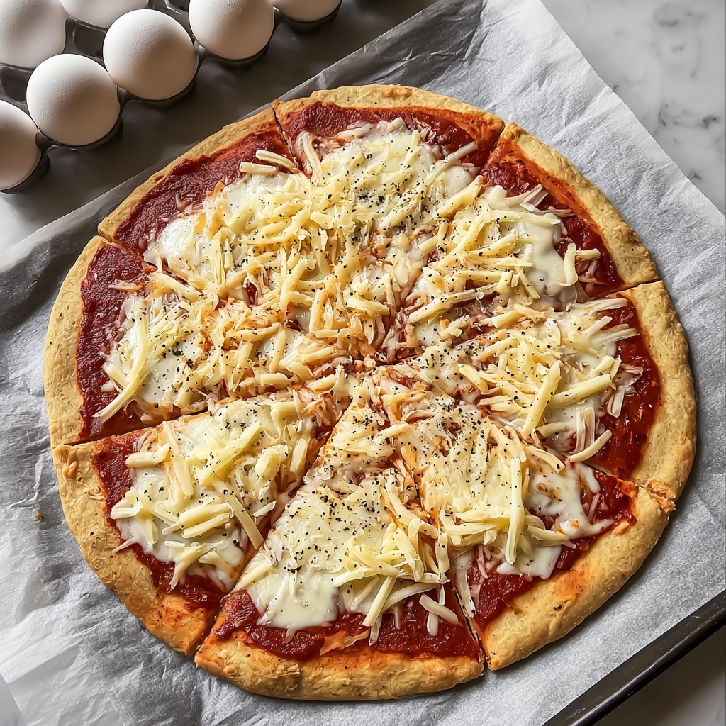 Low Carb Pizza Crust Recipe - Recipe Image