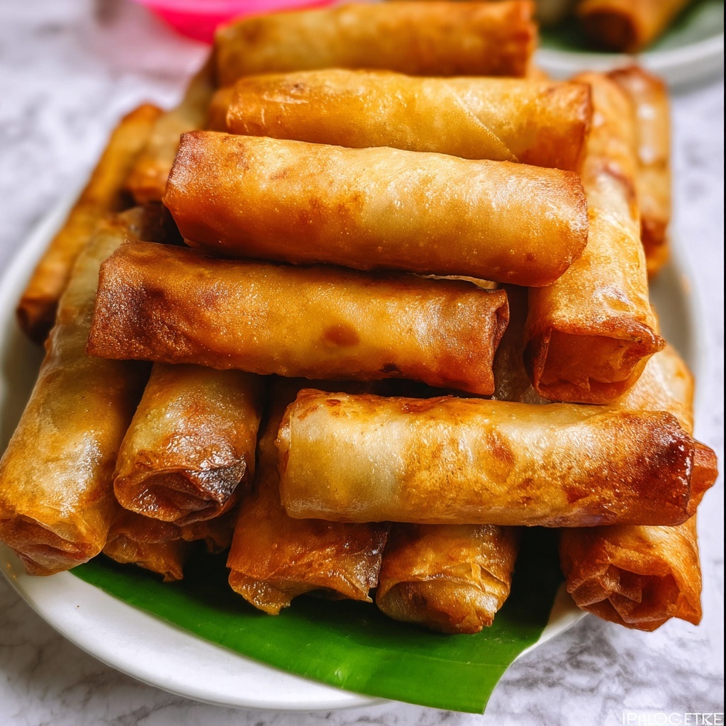 Lumpia (Filipino Spring Rolls) Recipe - Recipe Image