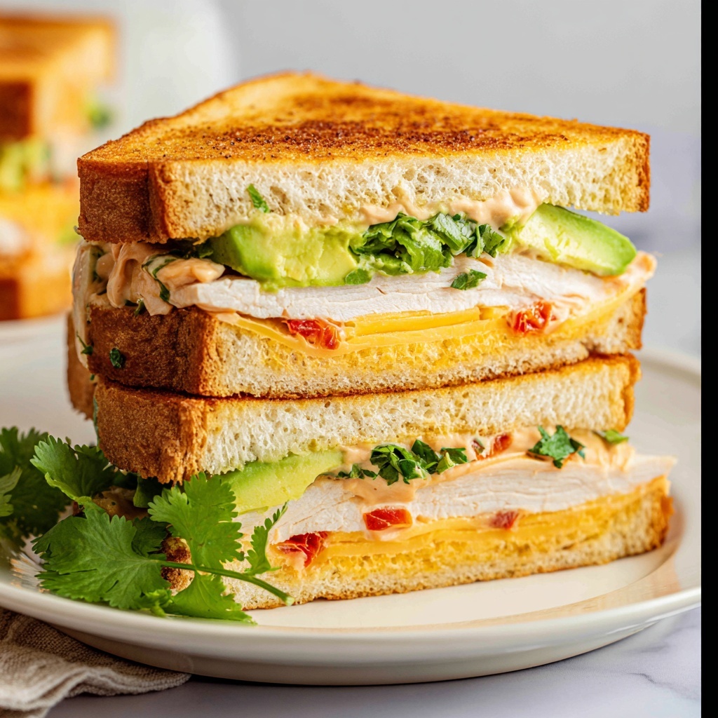 Chipotle Chicken Avocado Melt Recipe - Recipe Image