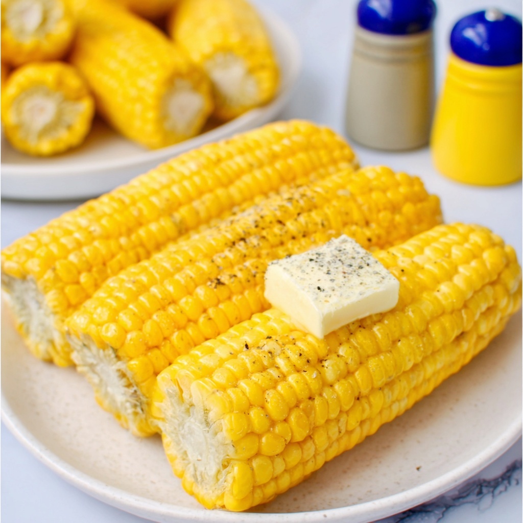 Microwaved Corn on the Cob Recipe - Recipe Image